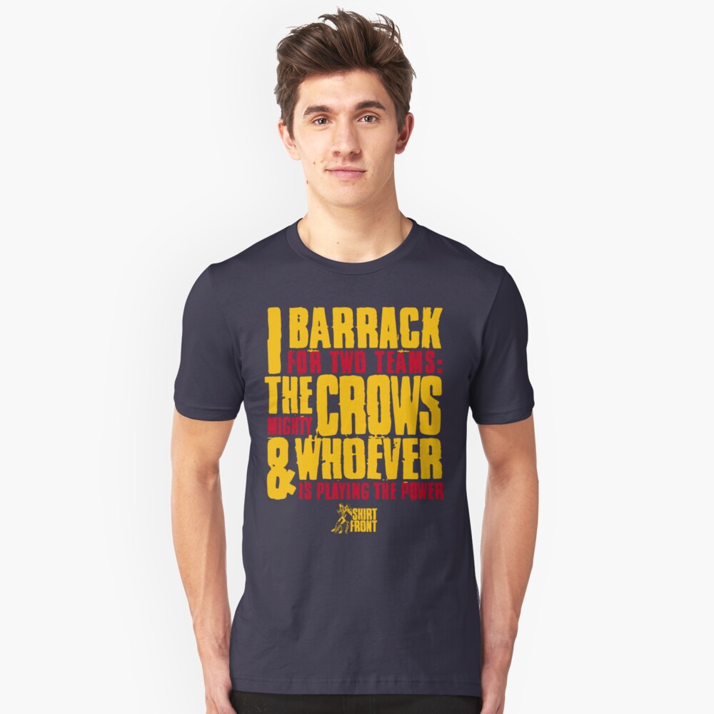 Two Teams: Crows Slim Fit T-Shirt