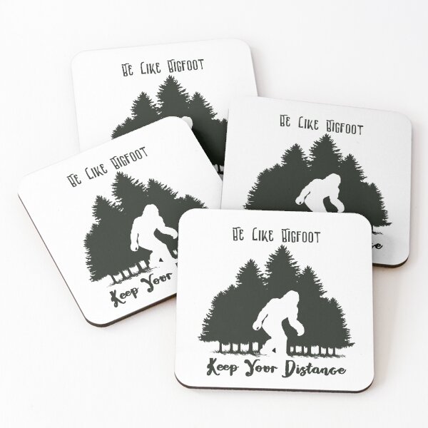 Item preview, Be Like Bigfoot - keep your distance designed and sold by MagpieMuddles.