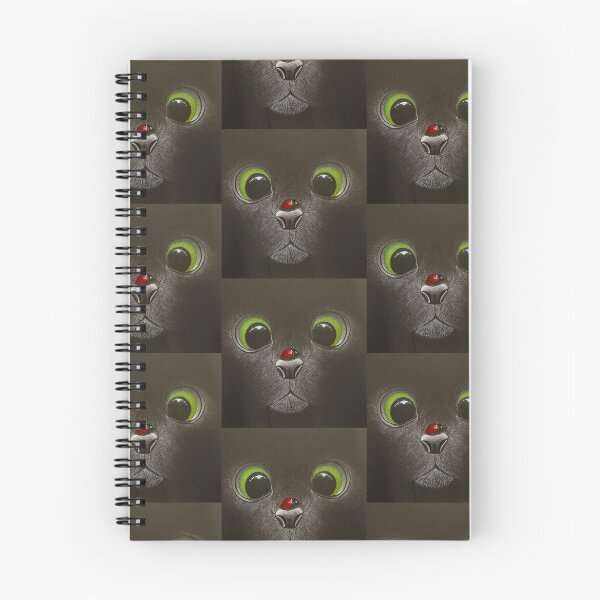Item preview, Black Cat with Ladybug  designed and sold by Zozo11.