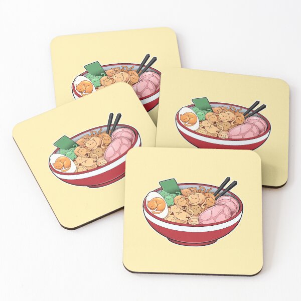 Item preview, Purrfect Ramen Cats designed and sold by Ramblinggoats.