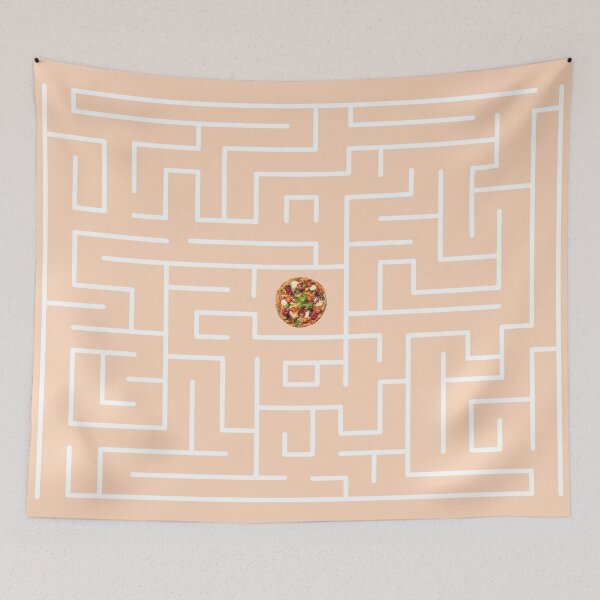 Item preview, Encontrar pizza en el laberinto designed and sold by ESCAPZ.