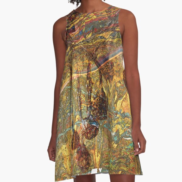 The Atlas Of Dreams - Color Plate 79 A-Line Dress