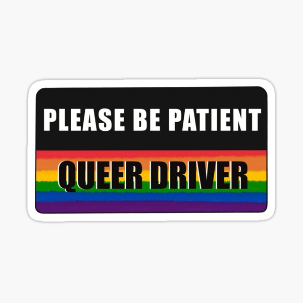 Queer Driver Sticker