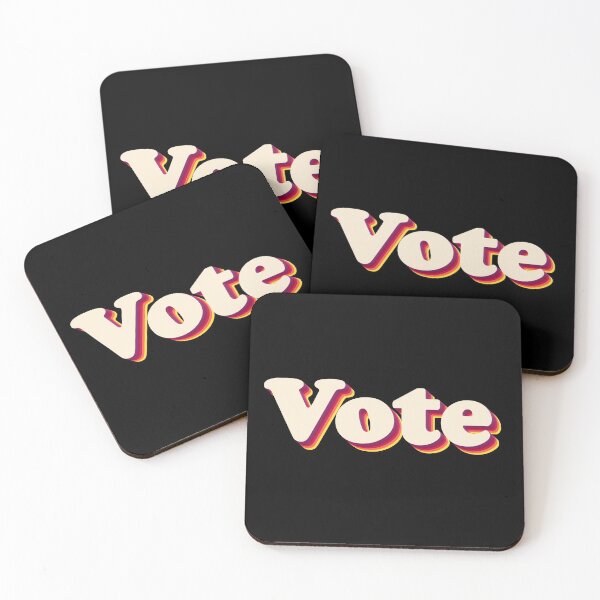Item preview, Vote Retro Sign designed and sold by TrendsnHolidays.