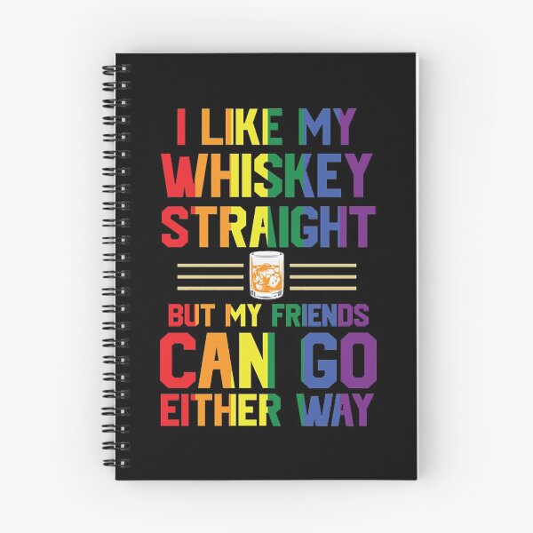 Item preview, I Like My Whiskey Straight  My Friends Can Go Either Way   designed and sold by Carloscar112.