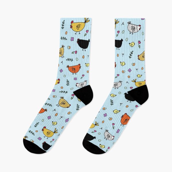 Item preview, Colorful Chicken Pattern designed and sold by Rachael Martin.