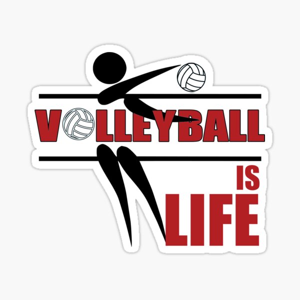 Item preview, Volleyball is Life, Team Volleyball Gifts designed and sold by 3QuartersToday.
