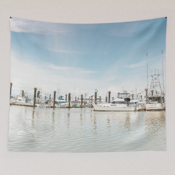 Item preview, Summer Day at Steveston Harbour designed and sold by Amy Mitchell.