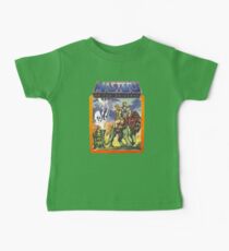 He-Man Masters of the Universe Battlecat and Teela Baby T-Shirt