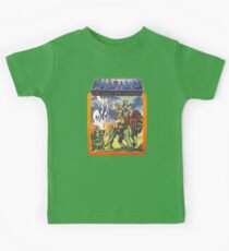 Camiseta para niños He-Man Masters of the Universe Battlecat y Teela