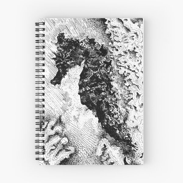 Item preview, Pointillist Seahorse designed and sold by EmilyPaints.