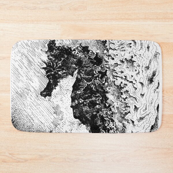 Item preview, Pointillist Seahorse designed and sold by EmilyPaints.