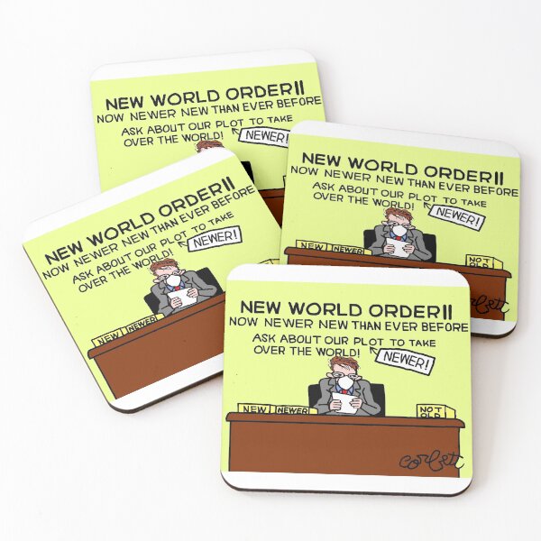 Item preview, New World Order II (Covid-19 face mask) designed and sold by Jack Corbett.