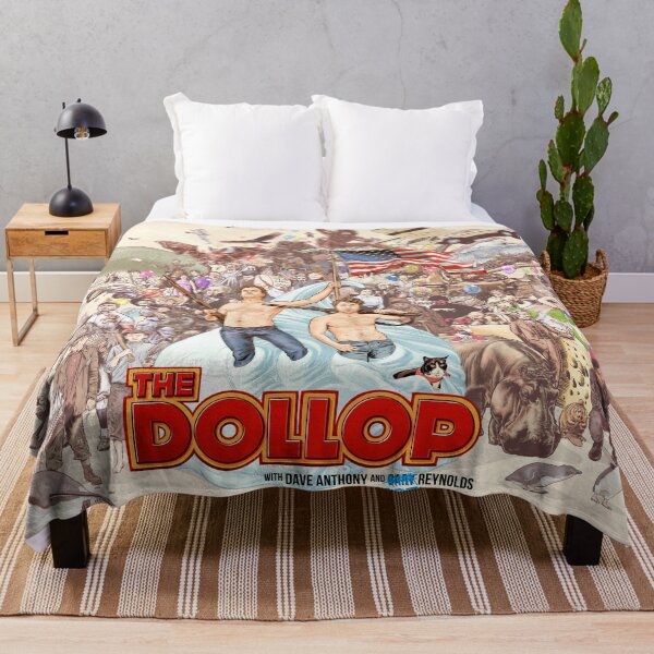 The Dollop 2018 Throw Blanket