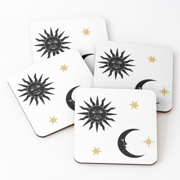 Item preview, sun and moon celestial design pack designed and sold by Shreya Somani.