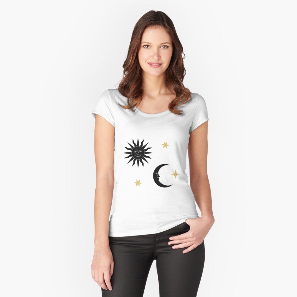 Item preview, Fitted Scoop T-Shirt designed and sold by shreyaasm611.