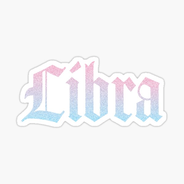Libra Sticker