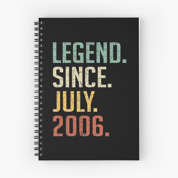 Artikelvorschau, Legende seit Juli 2006 14. Geburtstagsgeschenk 14 Jahre alter Jahrgang Juli 2006 entworfen und verkauft von Takatv.