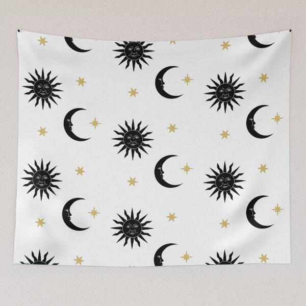 Item preview, sun and moon celestial design pack designed and sold by Shreya Somani.