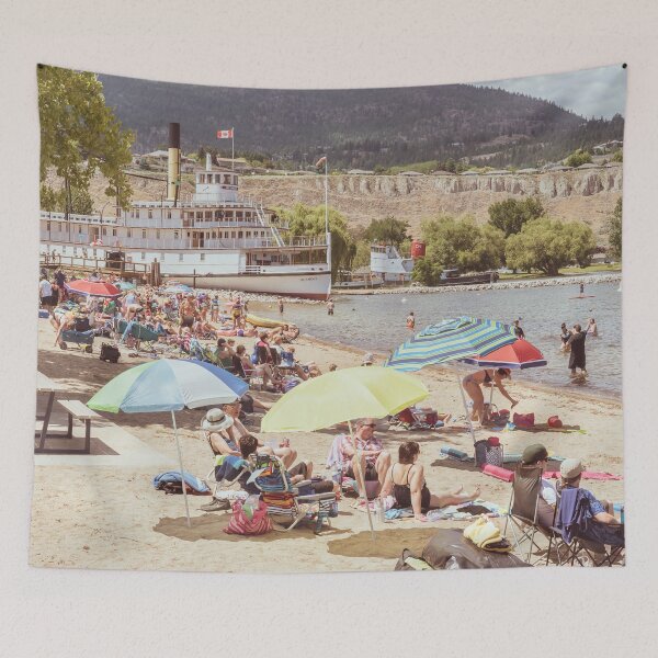 Item preview, Summer Sunbathers at the Beach designed and sold by Amy Mitchell.