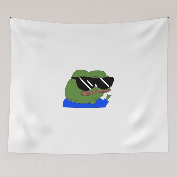 Item preview, Cool Sunglasses Pepe designed and sold by ILuvMemes.