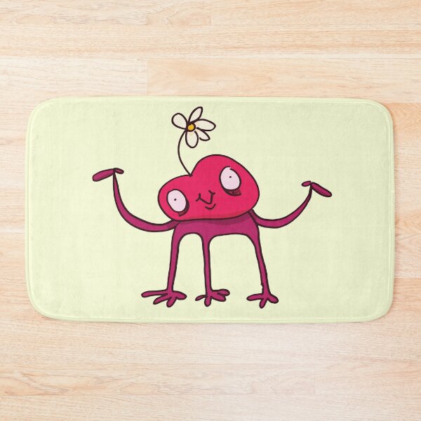 Item preview, Flower Head Funny Hand Drawn Monster Doodle designed and sold by PastelPickles.