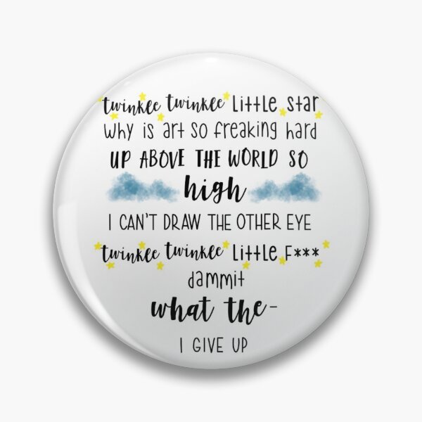 Item preview, Twinkle twinkle little star artist version  designed and sold by HrachelleC.