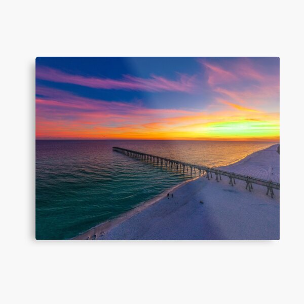 November Sunset Metal Print
