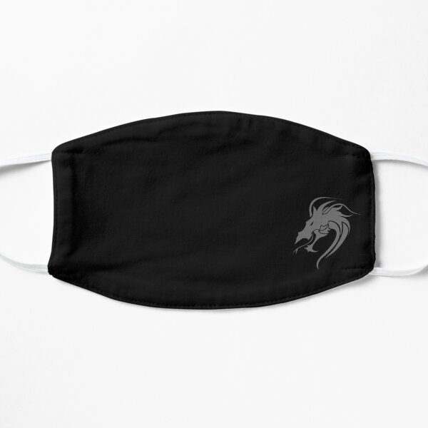 Dragon face mask, Reusable and washable face mask Flat Mask