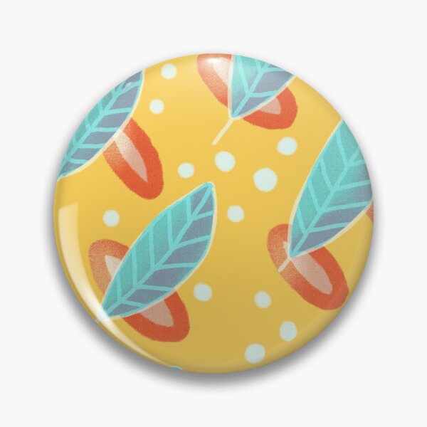 Item preview, Pastel Leaves Pattern designed and sold by peachsquare.