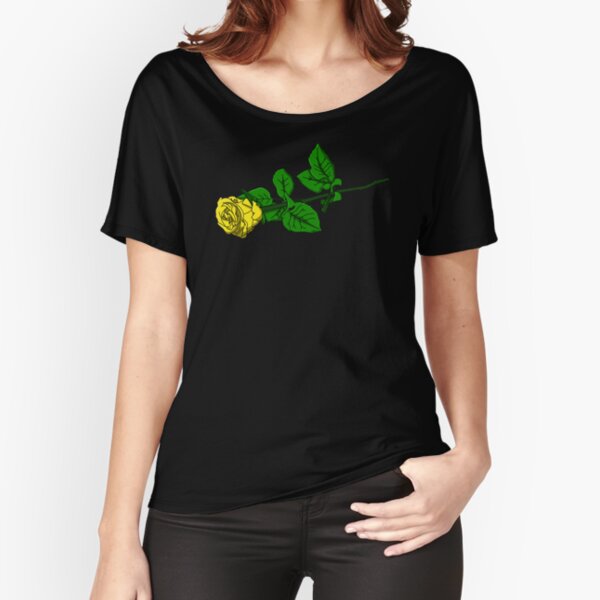 Yellow Rose Relaxed Fit T-Shirt