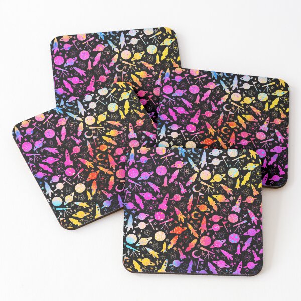 Item preview, Rainbow Space Galaxy Splash Pattern Design designed and sold by DigitalPie.