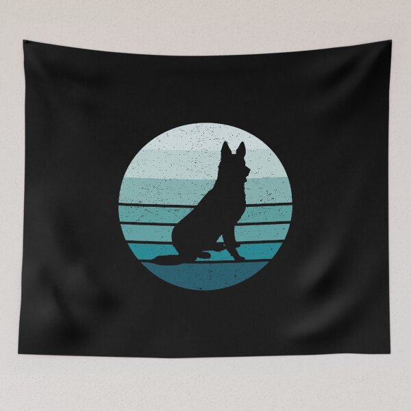 Item preview, German Shepherd - Retro, Vintage Style designed and sold by EstelleStar.