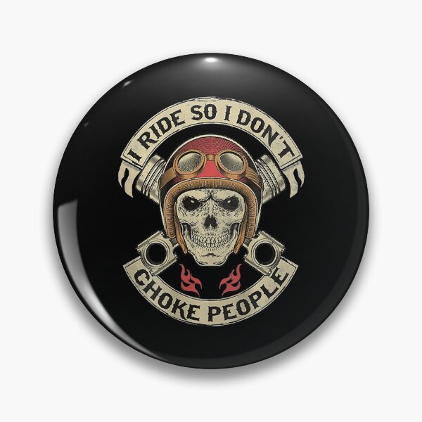 Item preview, I Ride So I Dont Choke People Funny Vintage  designed and sold by Carloscar112.