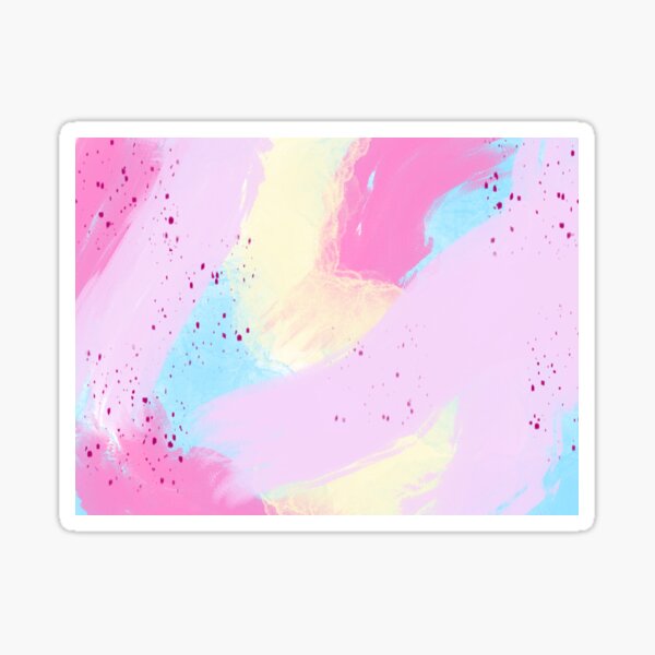 Watercolor Abstract Sticker
