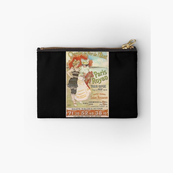 Item preview, Paris Royan vintage travel poster designed and sold by stickart-marek.