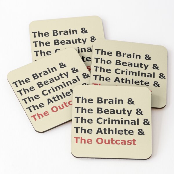 Item preview, One of Us Is Lying Nicknames List designed and sold by Nuclearnicole.