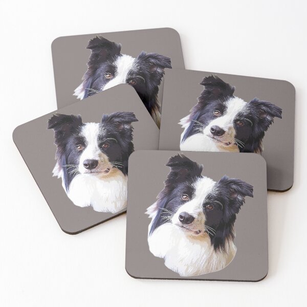 Aperçu de l'œuvre Border Collie belle race de chien créée et vendue par ElegantCat.
