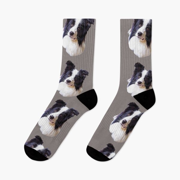 Aperçu de l'œuvre Border Collie belle race de chien créée et vendue par ElegantCat.