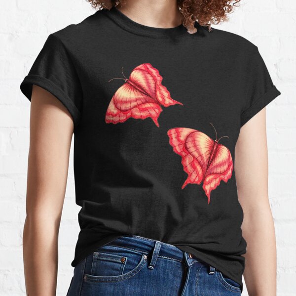 Heart Butterflies created by Stephanie Ann Garcia Classic T-Shirt