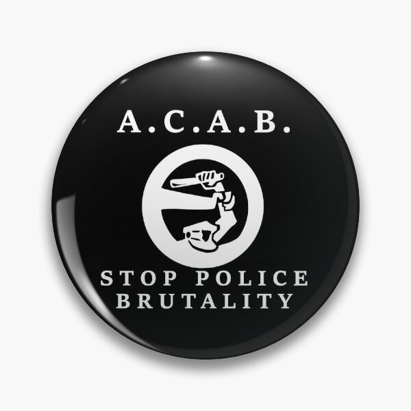 Item preview, A.C.A.B. police brutality silhouette designed and sold by serene-dad.