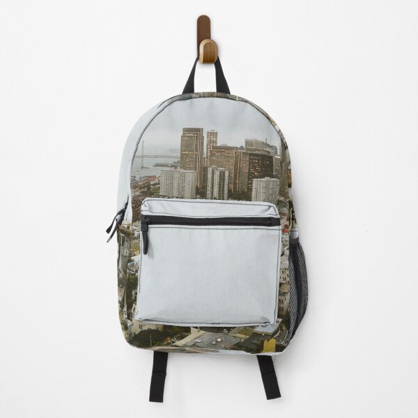 Item preview, Moody Foggy San Francisco Skyline at Dusk designed and sold by Rebecca Li.
