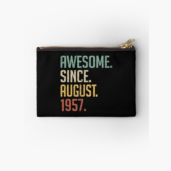 Item preview, Awesome Since August 1957 63rd Birthday Gift 63 Years Old Vintage August 1957 designed and sold by Takatv.