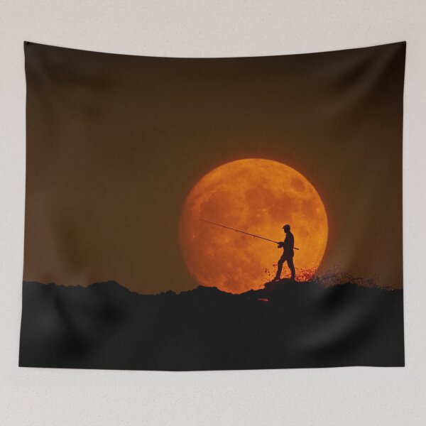 Item preview, Surf Fishing on a Moon lite summer night designed and sold by Steven Kight.