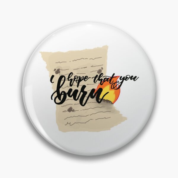 Item preview, Burn designed and sold by studyrella.