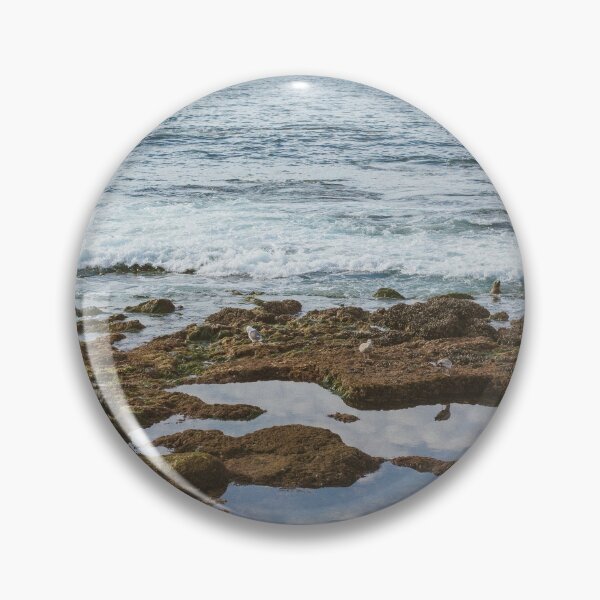Item preview, Reflective Pools on the Coast of La Jolla, San Diego designed and sold by Rebecca Li.