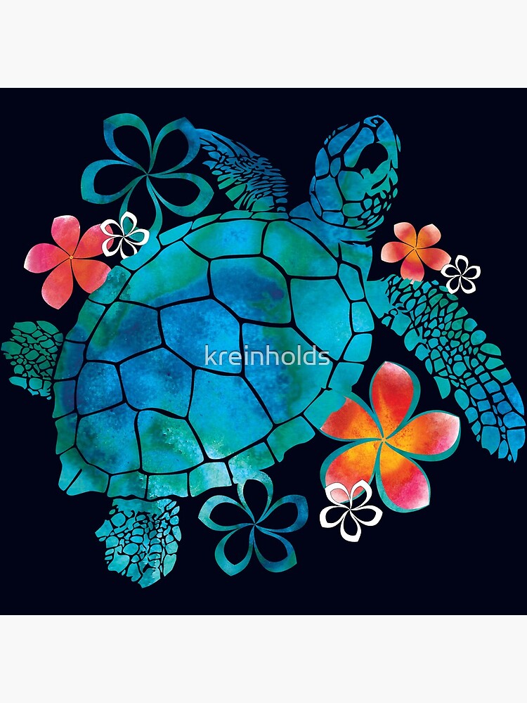Pride Rainbow Sea Turtle Art Board Print for Sale by
