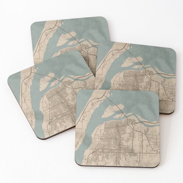Item preview, Eureka Sepia Map designed and sold by CPTVDesign.