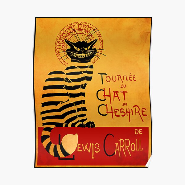 Chat du chesire Poster