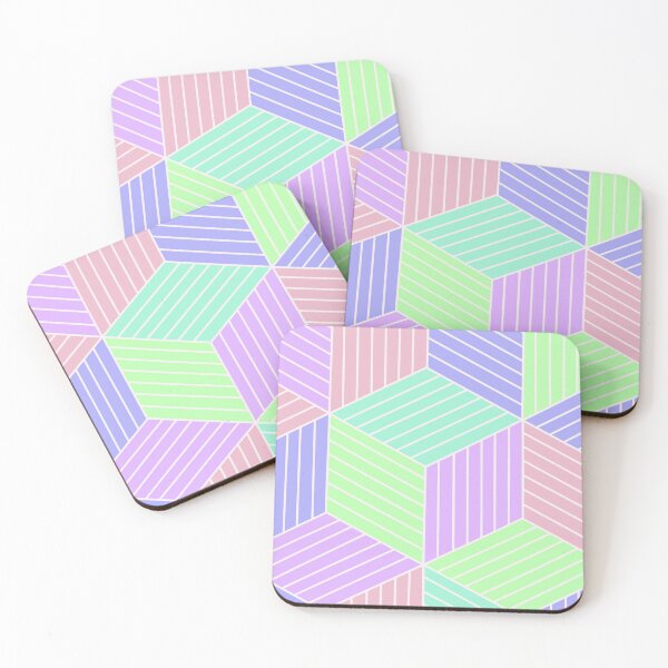 Item preview, Pastel box pattern  designed and sold by Coffee Queen.